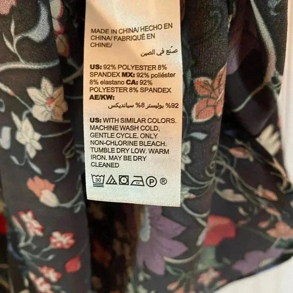 Chicos floral long sleeve blouse - Picture 4 of 7